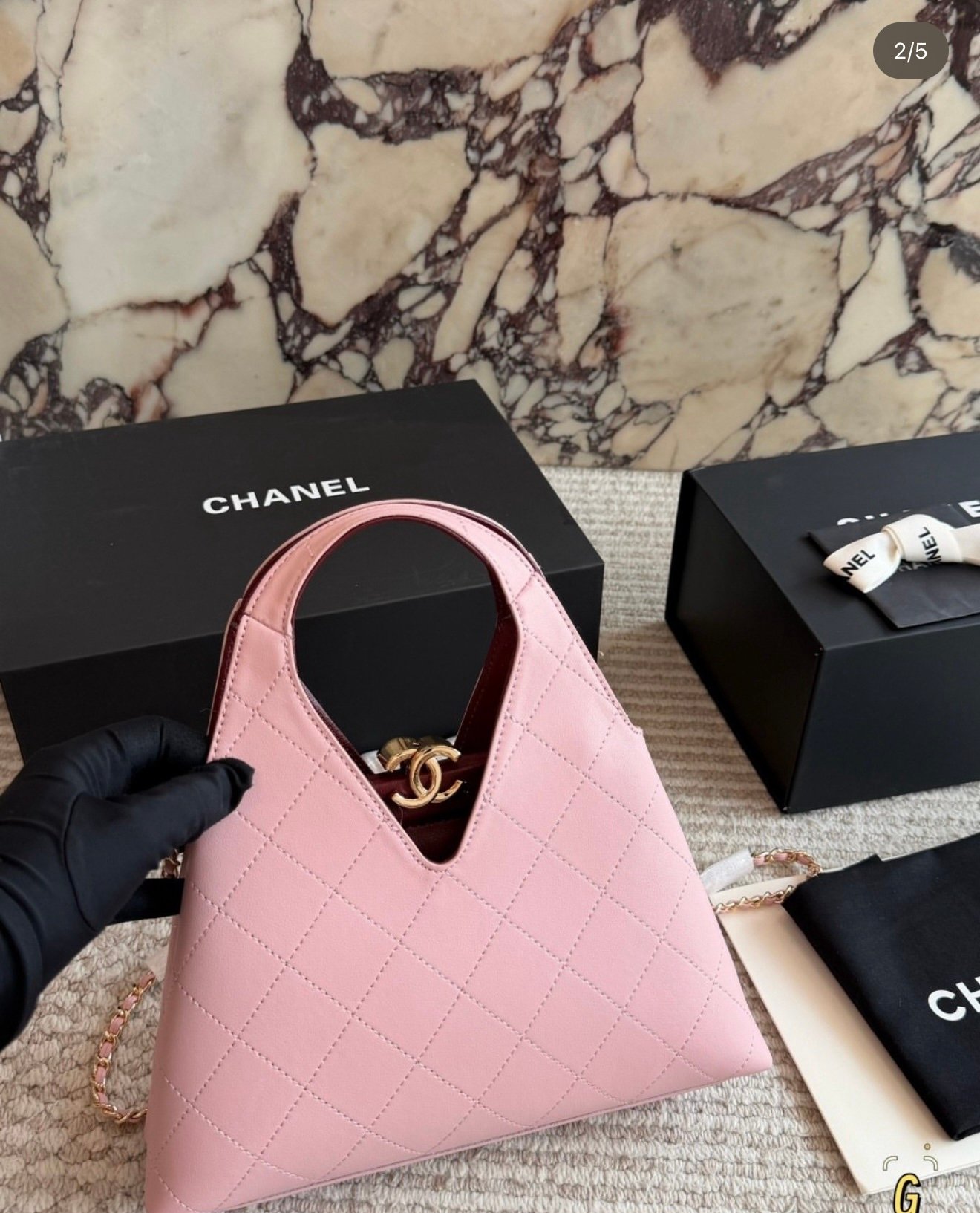 Chanel Coco Handle بنبي